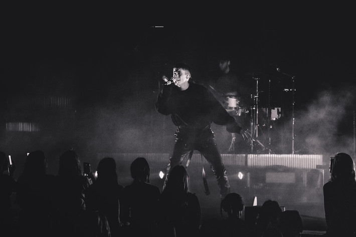2018-10-28 - Benjamin Ingrosso & Felix Sandman från Linköping Konsert & Kongress, Linköping