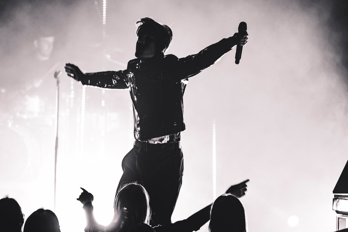 2018-10-28 - Benjamin Ingrosso & Felix Sandman från Linköping Konsert & Kongress, Linköping