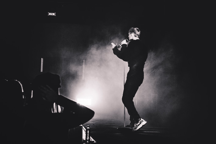 2018-10-28 - Benjamin Ingrosso & Felix Sandman från Linköping Konsert & Kongress, Linköping