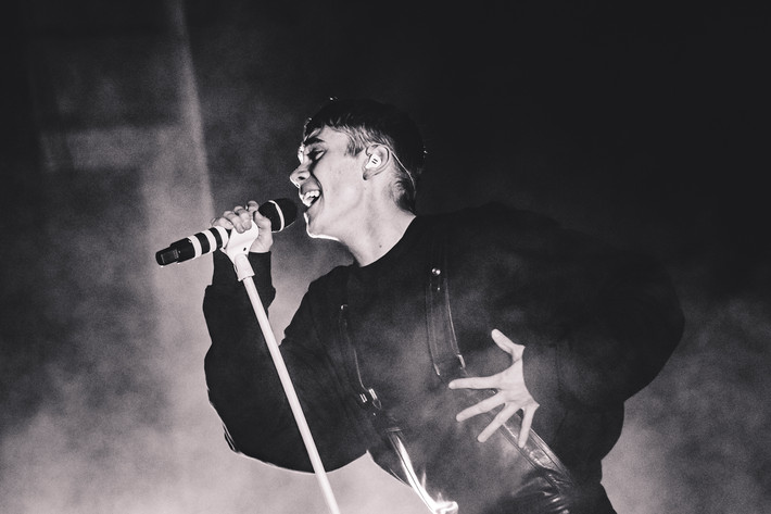 2018-10-28 - Benjamin Ingrosso & Felix Sandman från Linköping Konsert & Kongress, Linköping