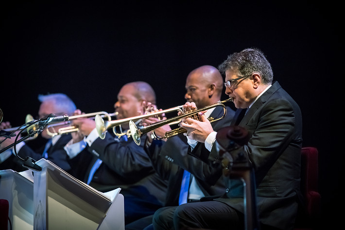 2018-11-09 - Cécile McLorin Salvant & Clayton-Hamilton Jazz Orchestra från Konserthuset, Stockholm