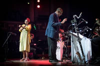 2018-11-09 - Cécile McLorin Salvant & Clayton-Hamilton Jazz Orchestra från Konserthuset, Stockholm