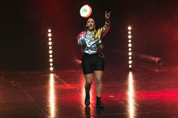 2018-12-09 - Linda Pira, Imenella & Unruly Gang från Stadsteatern, Stockholm