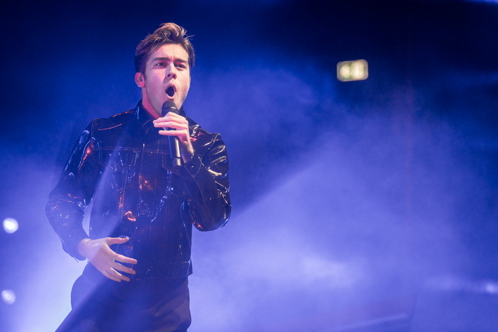 2018-12-17 - Benjamin Ingrosso & Felix Sandman från Cirkus, Stockholm