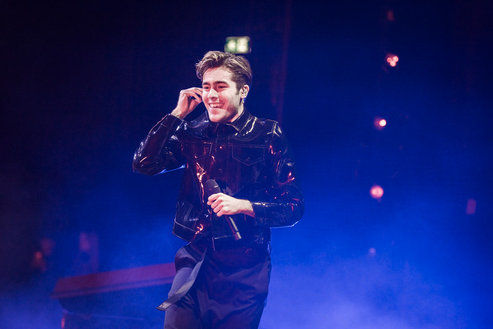 2018-12-17 - Benjamin Ingrosso & Felix Sandman från Cirkus, Stockholm