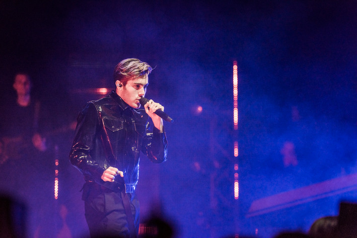 2018-12-17 - Benjamin Ingrosso & Felix Sandman från Cirkus, Stockholm