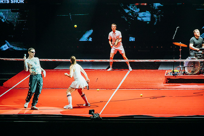 2019-01-19 - Viagra Boys från Partille Arena, Partille