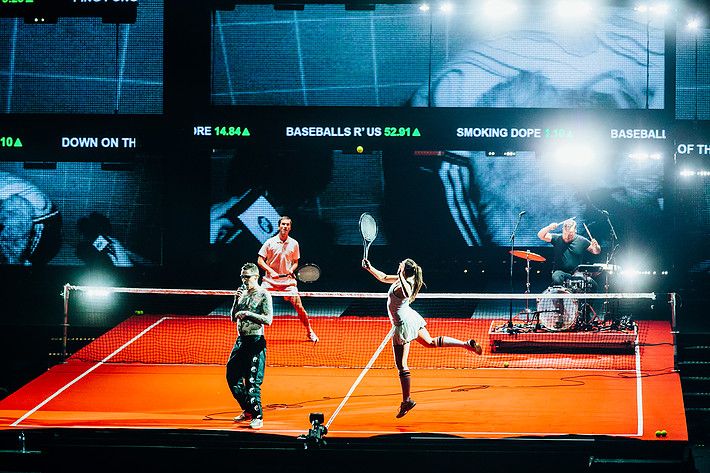 2019-01-19 - Viagra Boys från Partille Arena, Partille