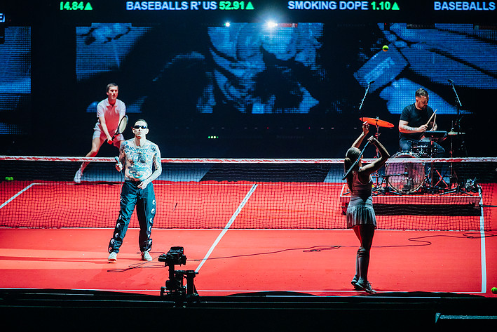 2019-01-19 - Viagra Boys från Partille Arena, Partille