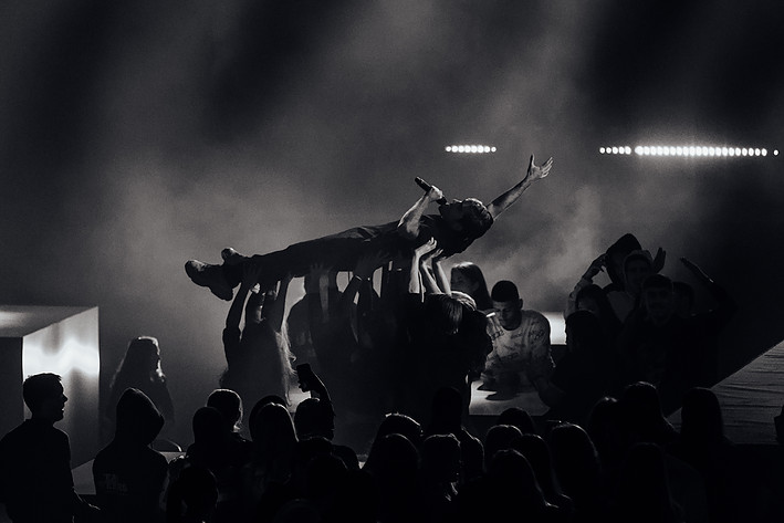 2019-01-19 - Benjamin Ingrosso från Partille Arena, Partille