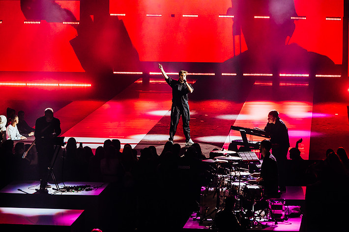 2019-01-19 - Benjamin Ingrosso från Partille Arena, Partille