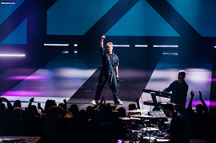 2019-01-19 - Benjamin Ingrosso från Partille Arena, Partille