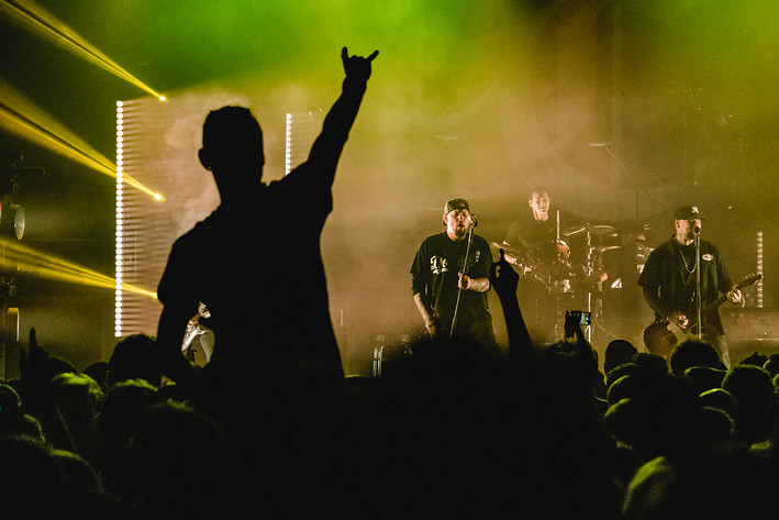 2019-02-01 - Good Charlotte från Komplex 457, Zürich