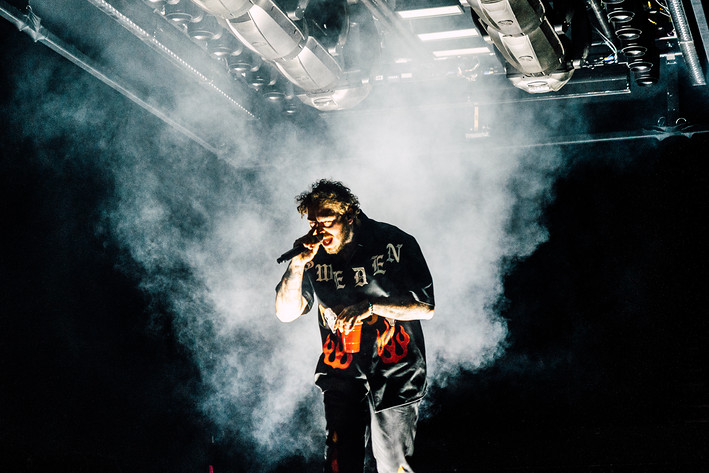 2019-03-01 - Post Malone från Globen, Stockholm