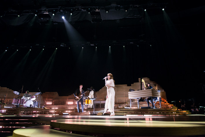 2019-03-11 - Florence + The Machine från Globen, Stockholm
