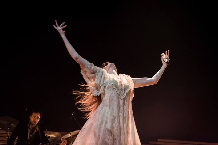 2019-03-11 - Florence + The Machine från Globen, Stockholm