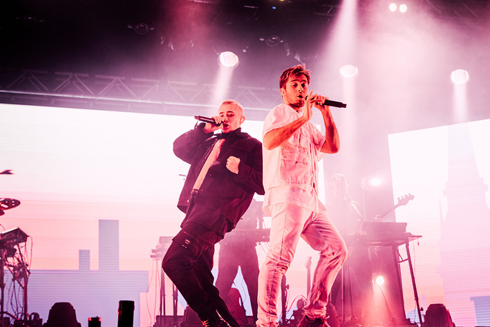 2019-05-16 - Benjamin Ingrosso & Felix Sandman från Gröna Lund, Stockholm
