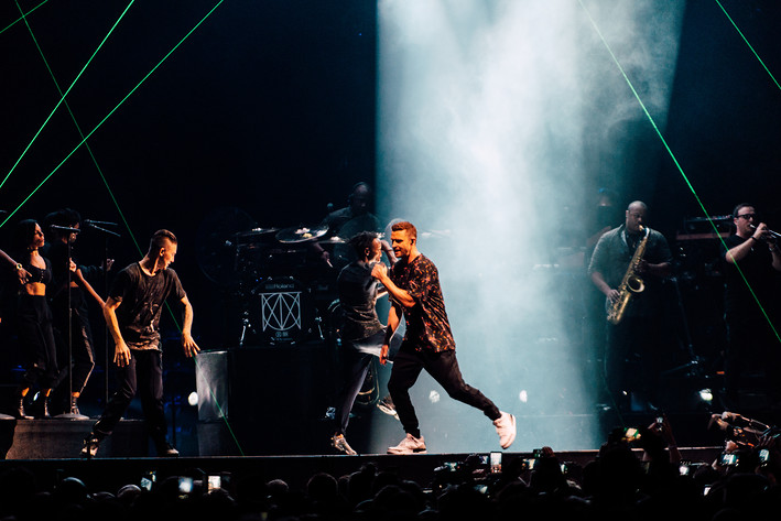 2018-07-31 - Justin Timberlake från Friends Arena, Stockholm