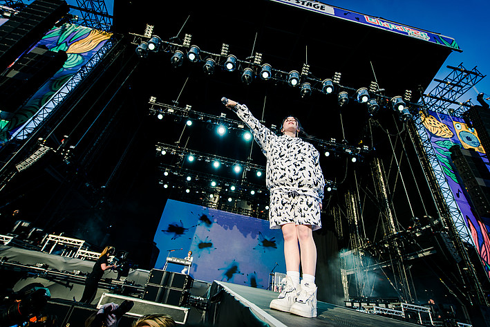 2019-06-28 - Billie Eilish från Lollapalooza, Stockholm