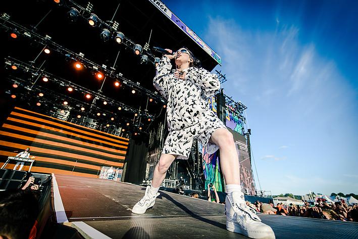 2019-06-28 - Billie Eilish från Lollapalooza, Stockholm