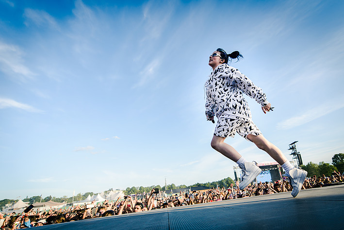 2019-06-28 - Billie Eilish från Lollapalooza, Stockholm