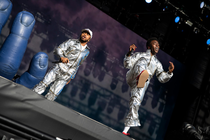 2019-06-28 - Brockhampton från Lollapalooza, Stockholm
