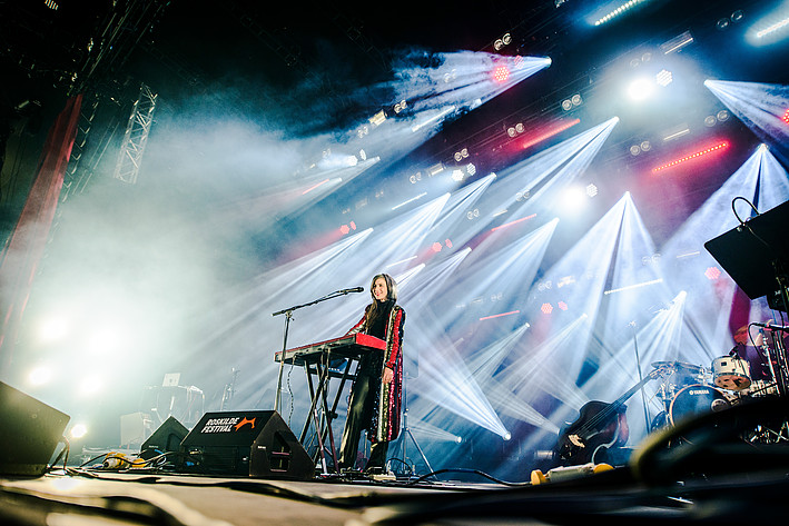 2019-07-05 - Julia Holter från Roskildefestivalen, Roskilde