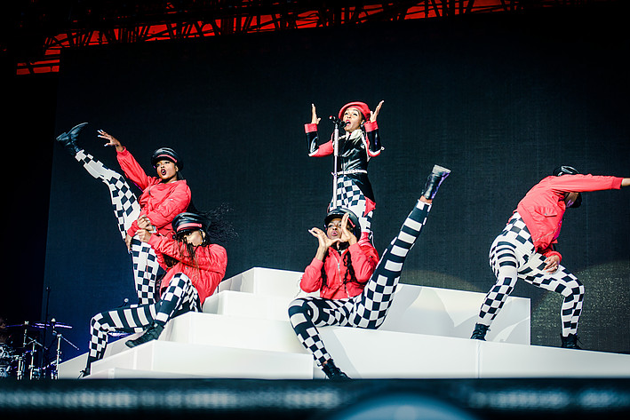 2019-07-06 - Janelle Monae från Roskildefestivalen, Roskilde
