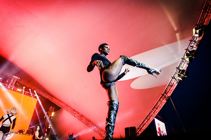 2019-07-31 - Melanie C & Sink The Pink från Stockholm Pride, Stockholm
