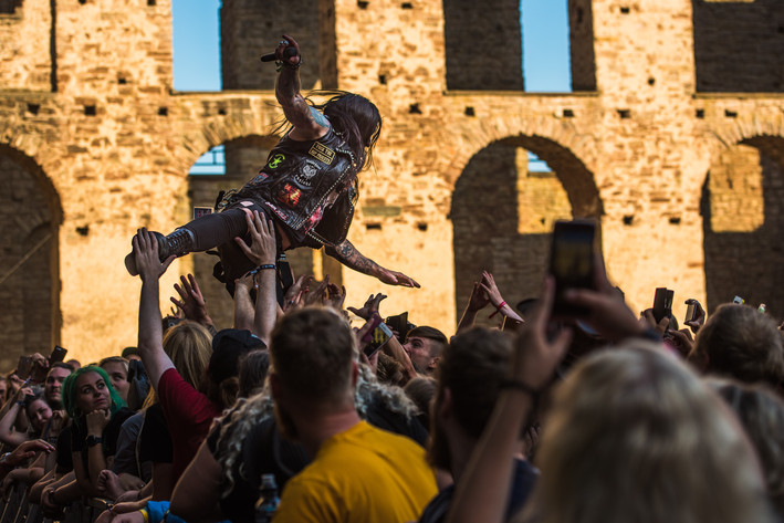 2019-08-02 - Hardcore Superstar från Borgholm Brinner, Borgholm
