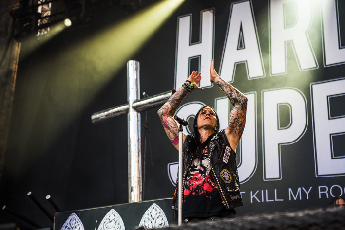 2019-08-02 - Hardcore Superstar från Borgholm Brinner, Borgholm