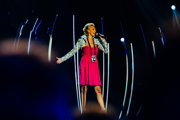 2011-02-12 - Sanna Nielsen från Scandinavium, Göteborg