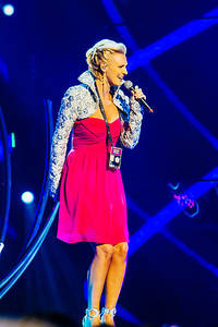 2011-02-12 - Sanna Nielsen från Scandinavium, Göteborg