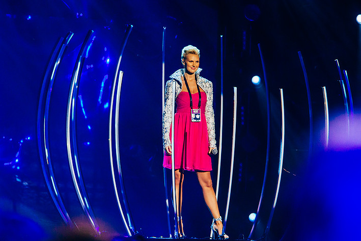 2011-02-12 - Sanna Nielsen från Scandinavium, Göteborg