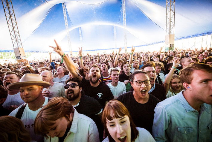 2019-08-08 - Idles från Way Out West, Göteborg