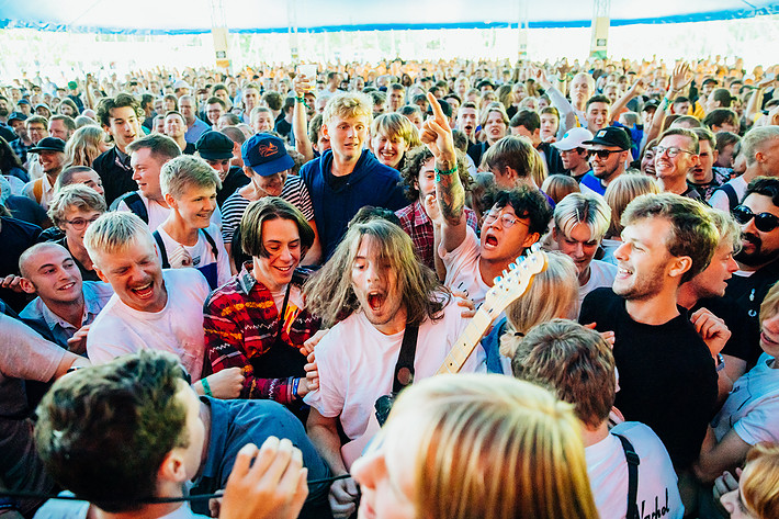 2019-08-08 - Idles från Way Out West, Göteborg