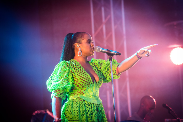 2019-08-09 - Seinabo Sey från Way Out West, Göteborg