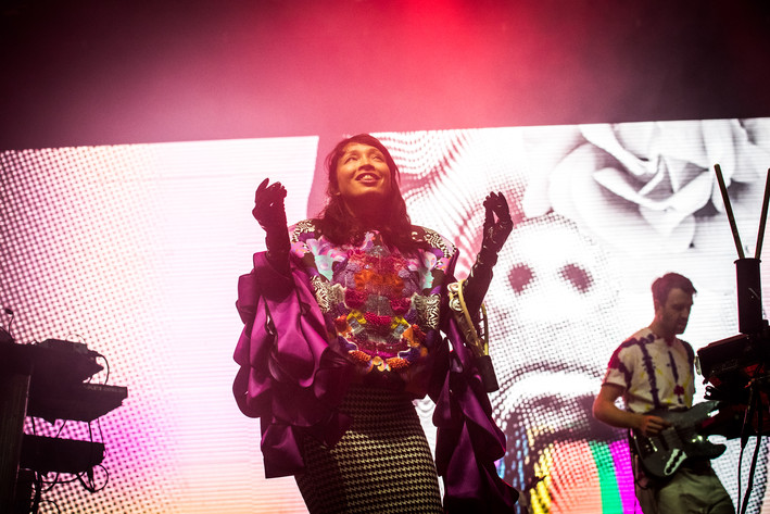 2019-08-10 - Little Dragon från Way Out West, Göteborg