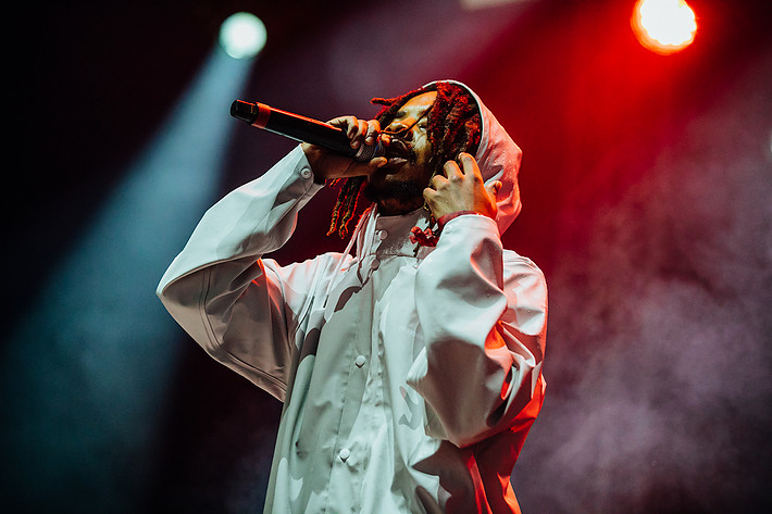 2019-08-10 - Earl Sweatshirt från Way Out West, Göteborg