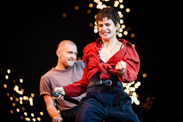 2019-08-10 - Christine and the Queens från Way Out West, Göteborg