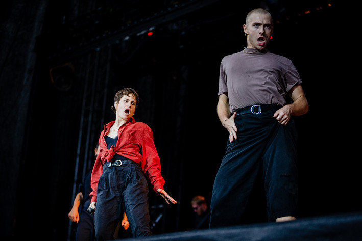 2019-08-10 - Christine and the Queens från Way Out West, Göteborg