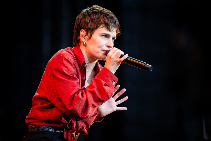 2019-08-10 - Christine and the Queens från Way Out West, Göteborg