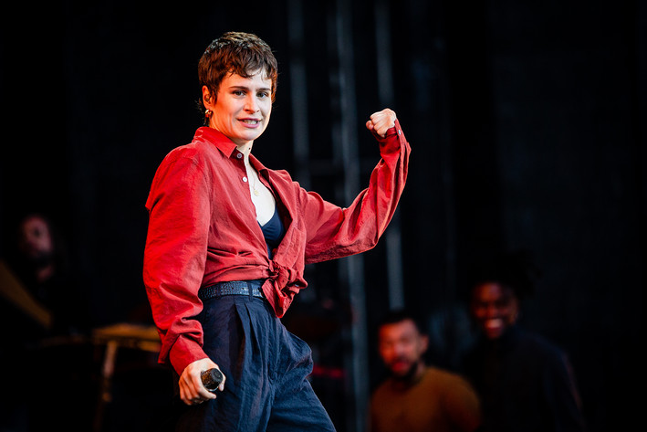 2019-08-10 - Christine and the Queens från Way Out West, Göteborg