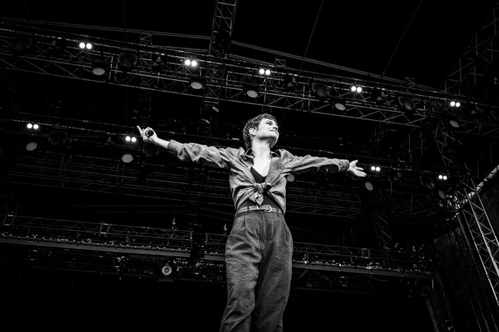 2019-08-10 - Christine and the Queens från Way Out West, Göteborg