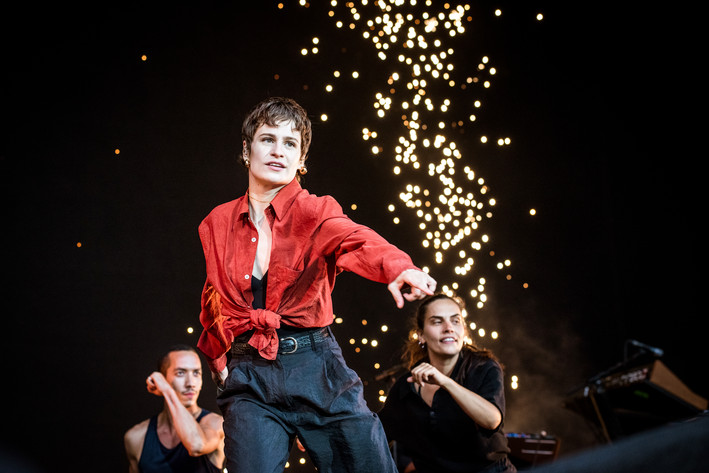 2019-08-10 - Christine and the Queens från Way Out West, Göteborg