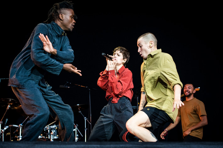 2019-08-10 - Christine and the Queens från Way Out West, Göteborg