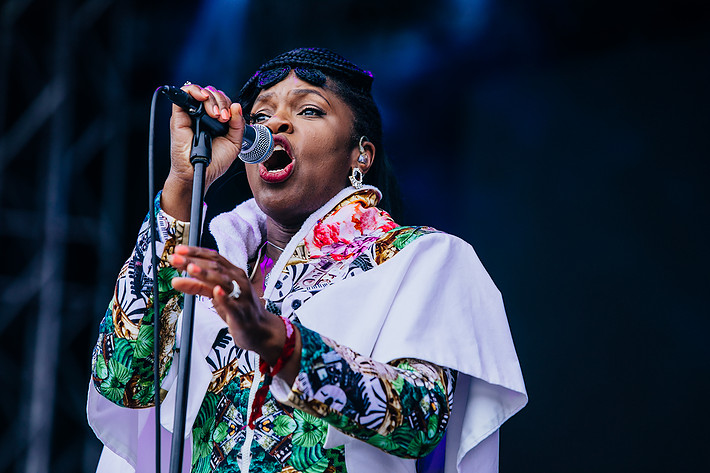 2019-08-10 - Ibibio Sound Machine från Way Out West, Göteborg