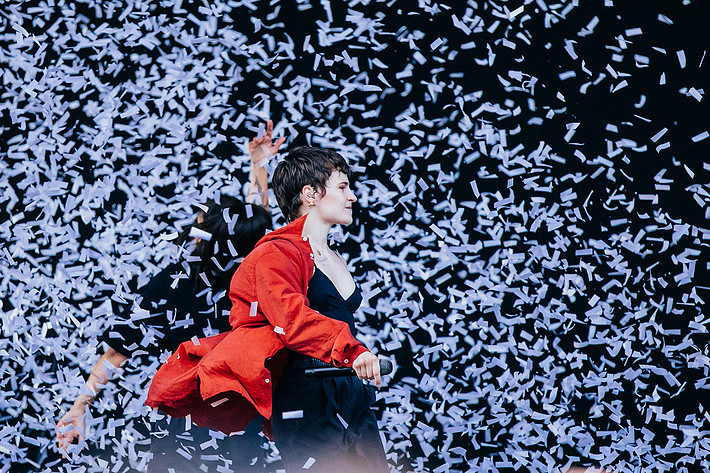 2019-08-10 - Christine and the Queens från Way Out West, Göteborg