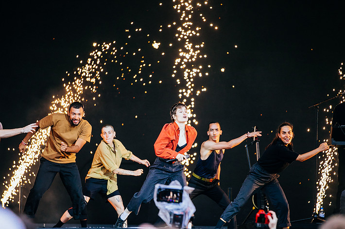 2019-08-10 - Christine and the Queens från Way Out West, Göteborg
