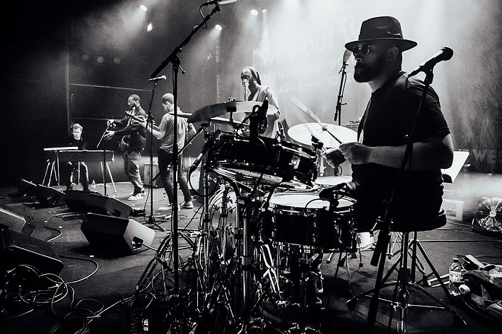 2019-08-10 - Makaya McCraven Trio från Way Out West, Göteborg